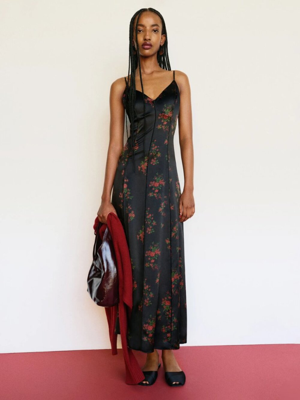 NWT Reformation Lya Silk Dress- Bossanova-  size 2